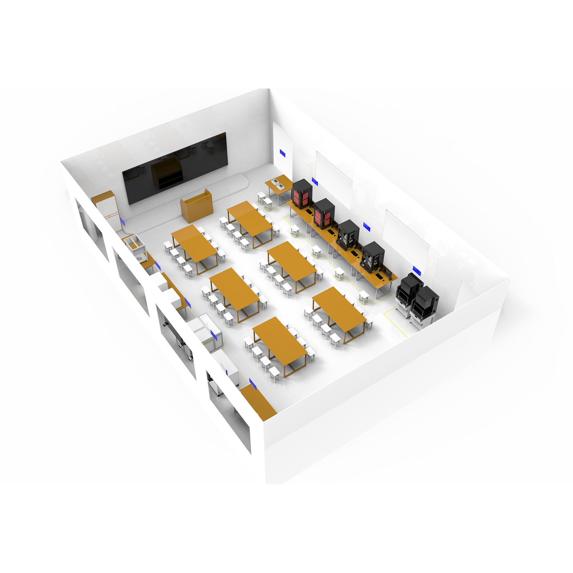 光伏组件实验室里有什么？